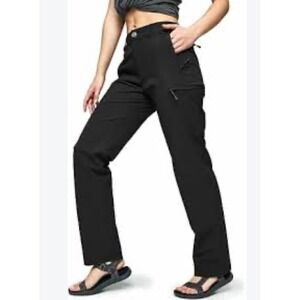 CQR Rocky Series Women Black Tactical Hiking Pants Size 6 Regular New